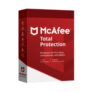 McAfee Total Protection 1 Year (1 User)